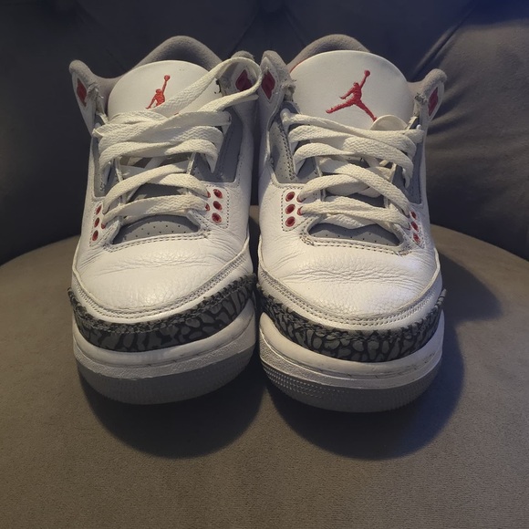 Nike Red Sneakers with Label Detail - Picture 1 of 16